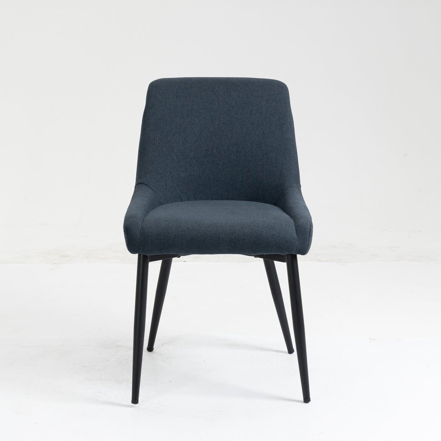 Upholstered Dining Chairs (Bluish Gray)