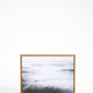 Black and White Landscape Photography Misty Mountain Foggy Forest Wrapped Canvas Print