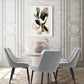 Upholstered Dining Chairs (Light Gray)