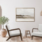 Curved Wooden Frame Armchair