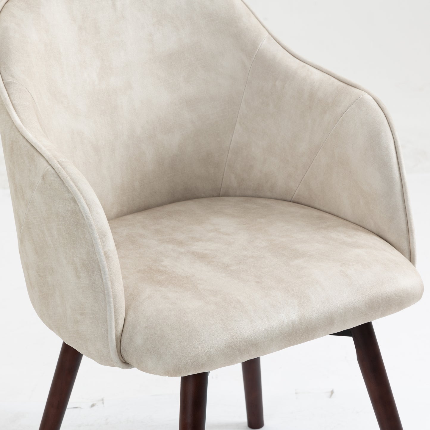 Upholstery Dining Armchairs - Beige