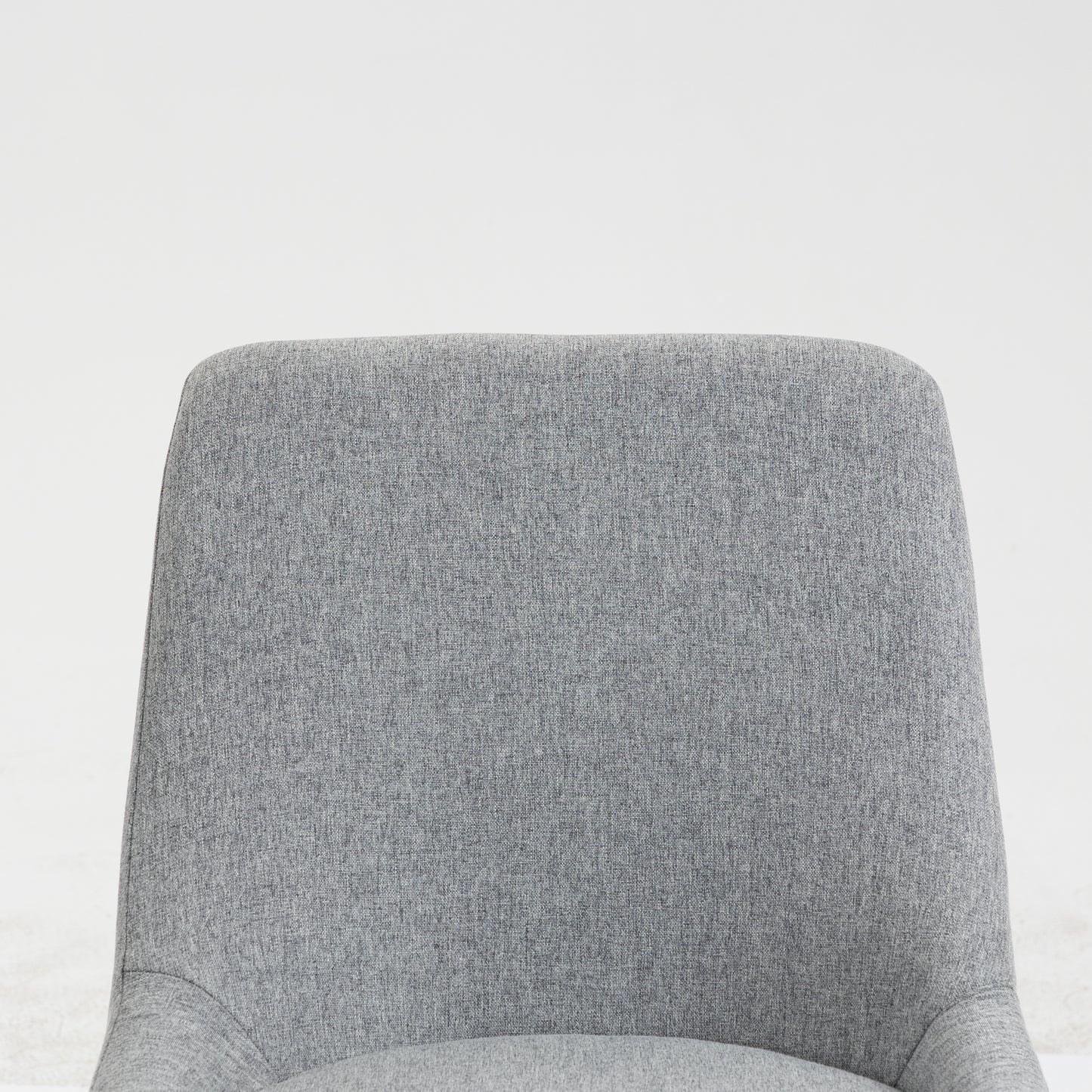 Upholstered Dining Chairs (Light Gray)