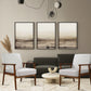 Mid-Century Wood Armchair - Beige